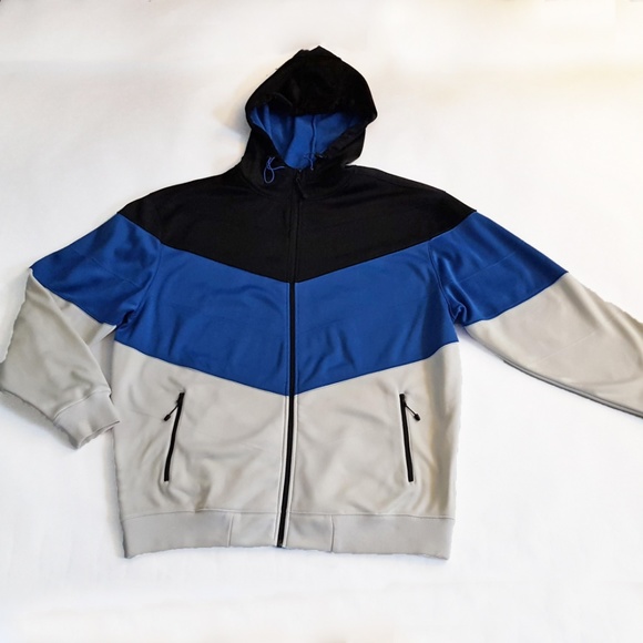 Champs Other - Champs Sports Men's Zip Up Hoodie XXL Black White